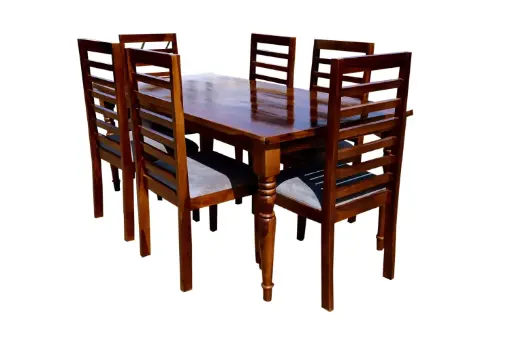 Wooden Full Dining Table set ( 6 seater)
